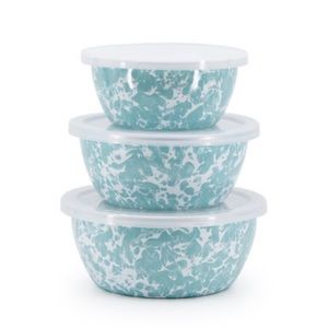 Golden Rabbit Sea Glass Nesting Bowls